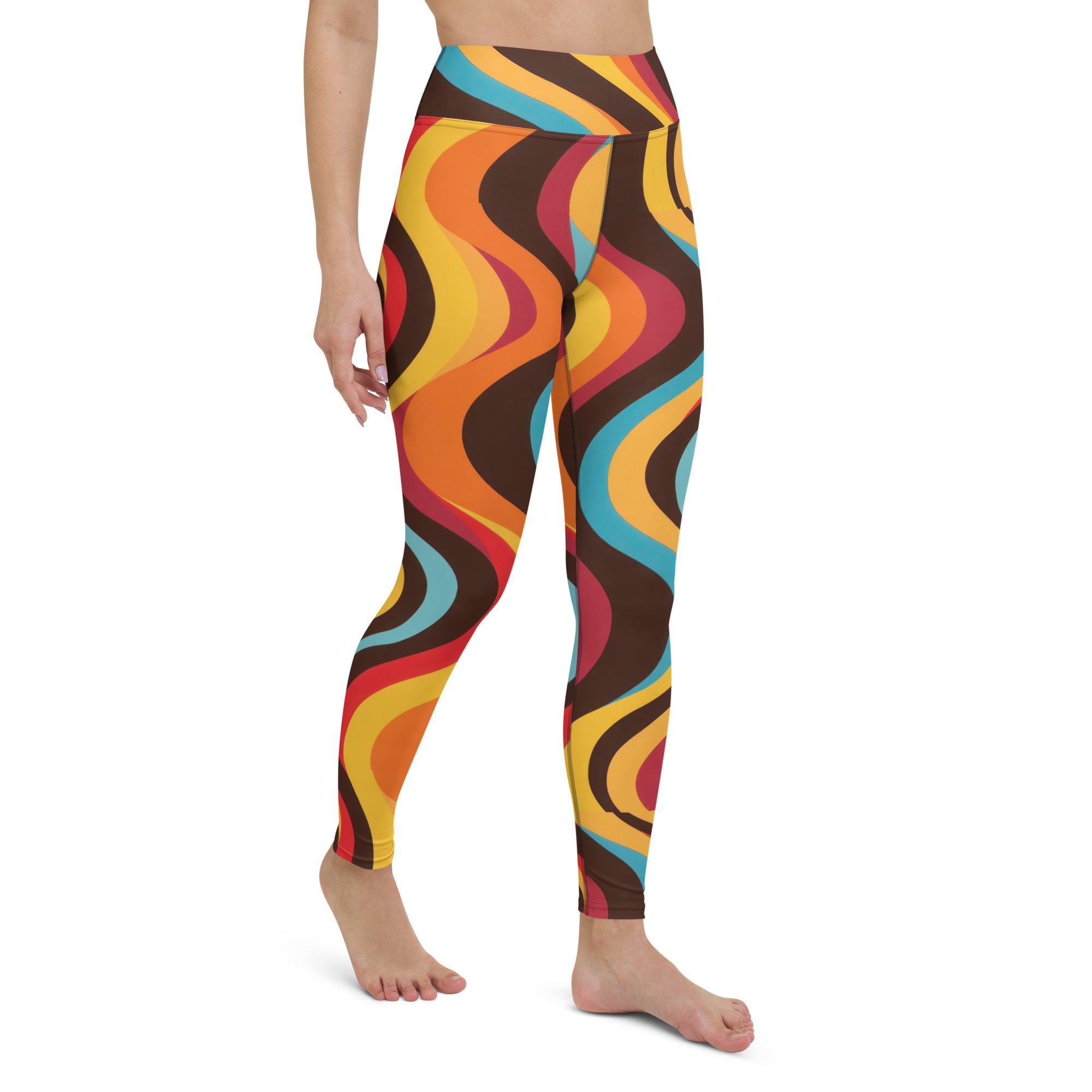 70s Groovy Yoga Leggings